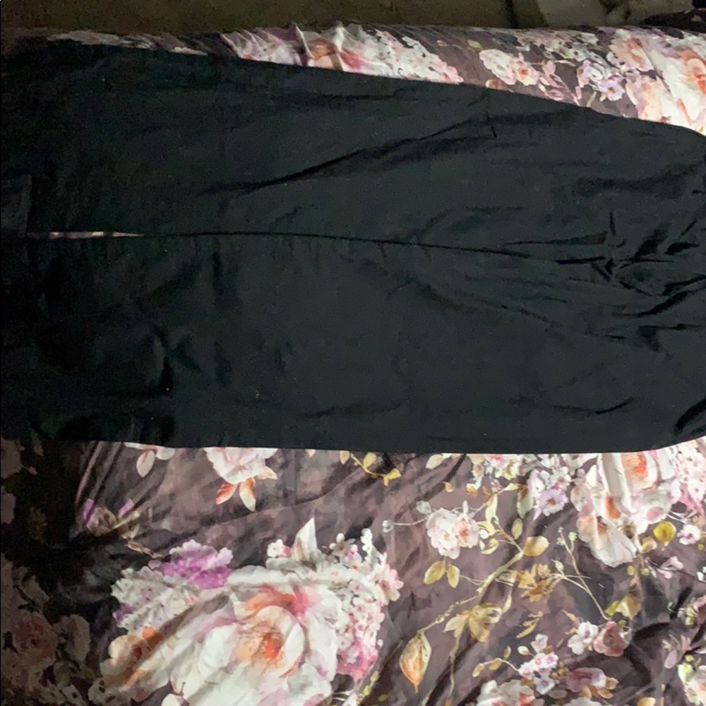Black scrubs bottoms
